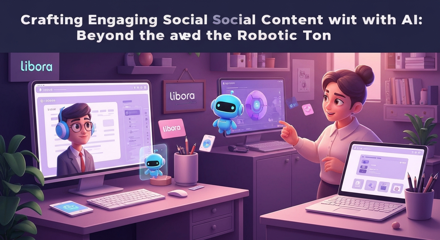 Crafting Engaging Social Content with AI: Beyond the Robotic Tone